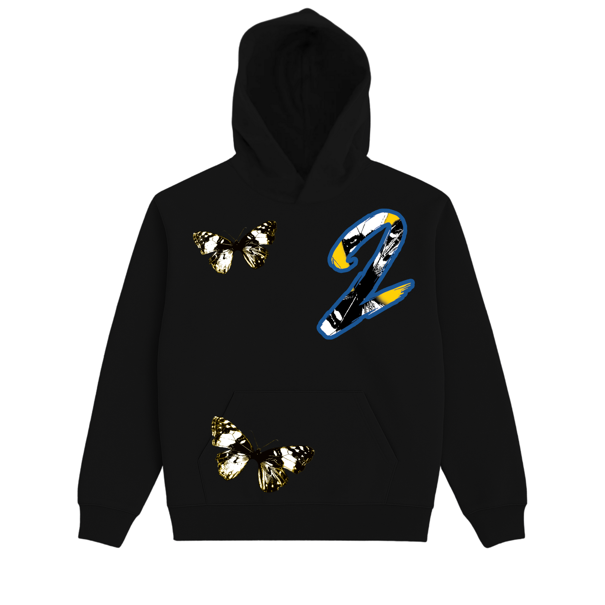 Multi Butterfly Hoodie