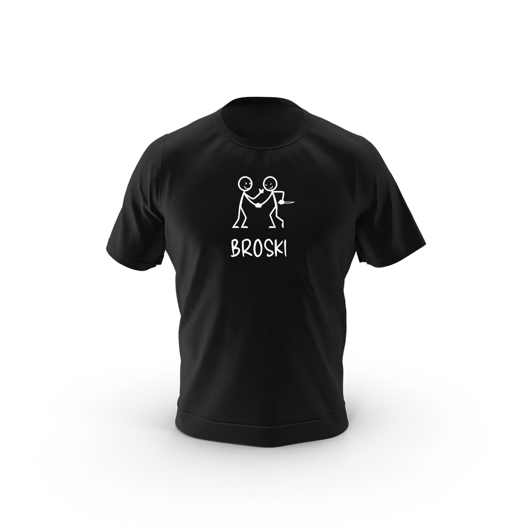 Broski Black tee