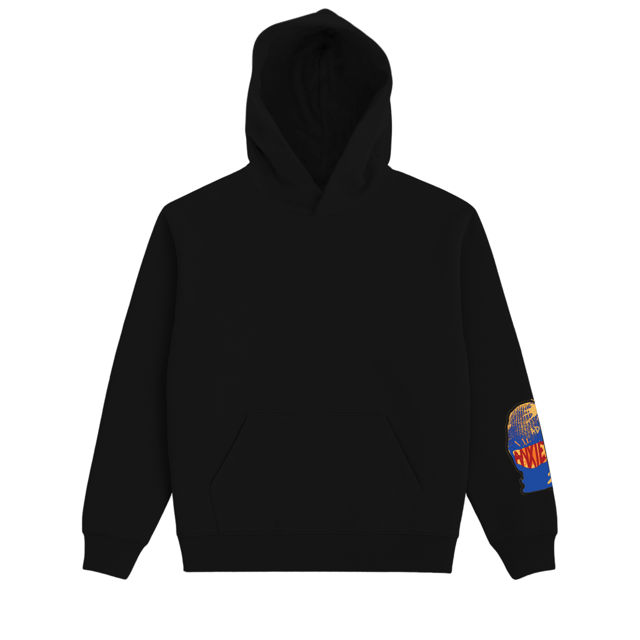 Blue Mask Hoodie