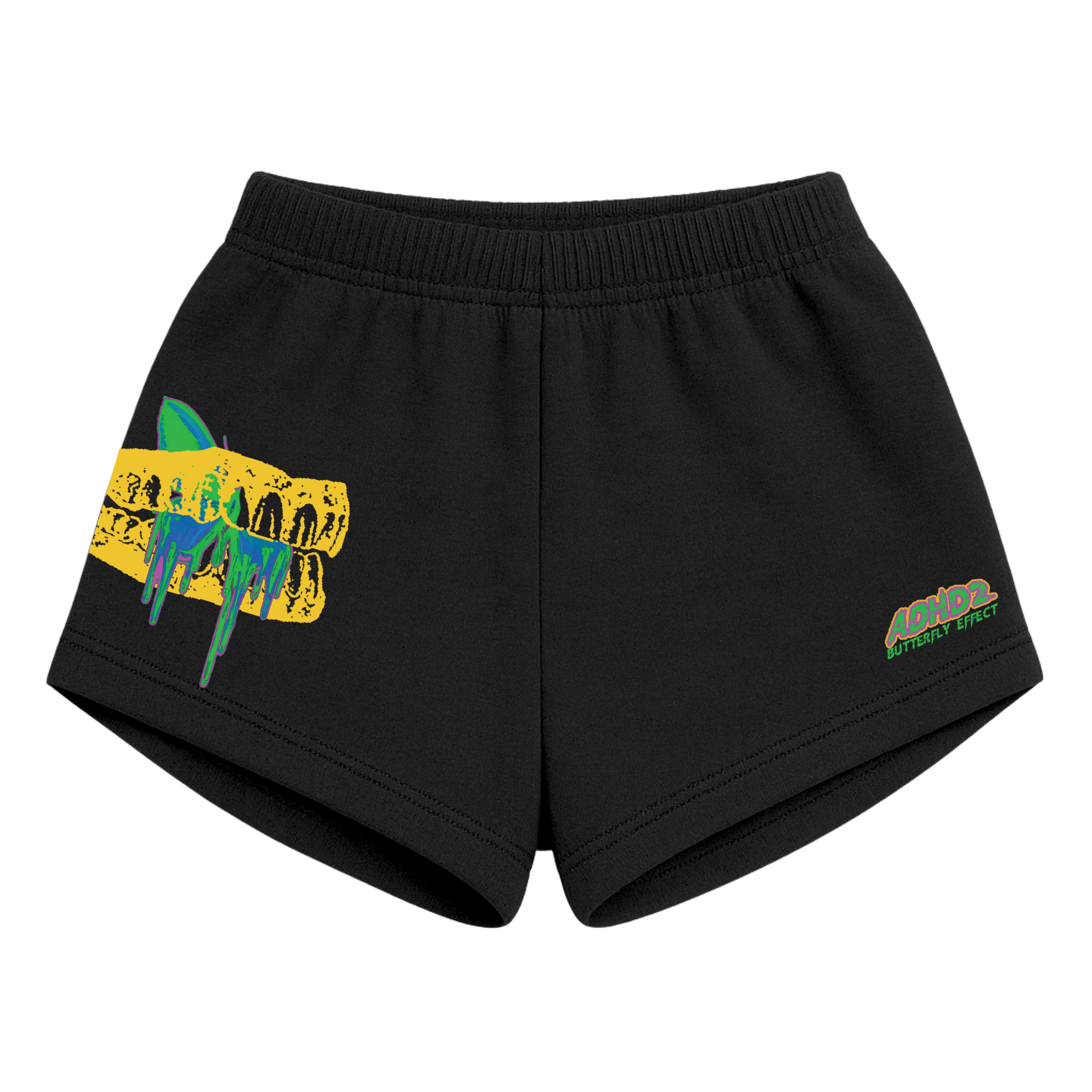 Female - Butterfly Effect Garment Dyed Shorts
