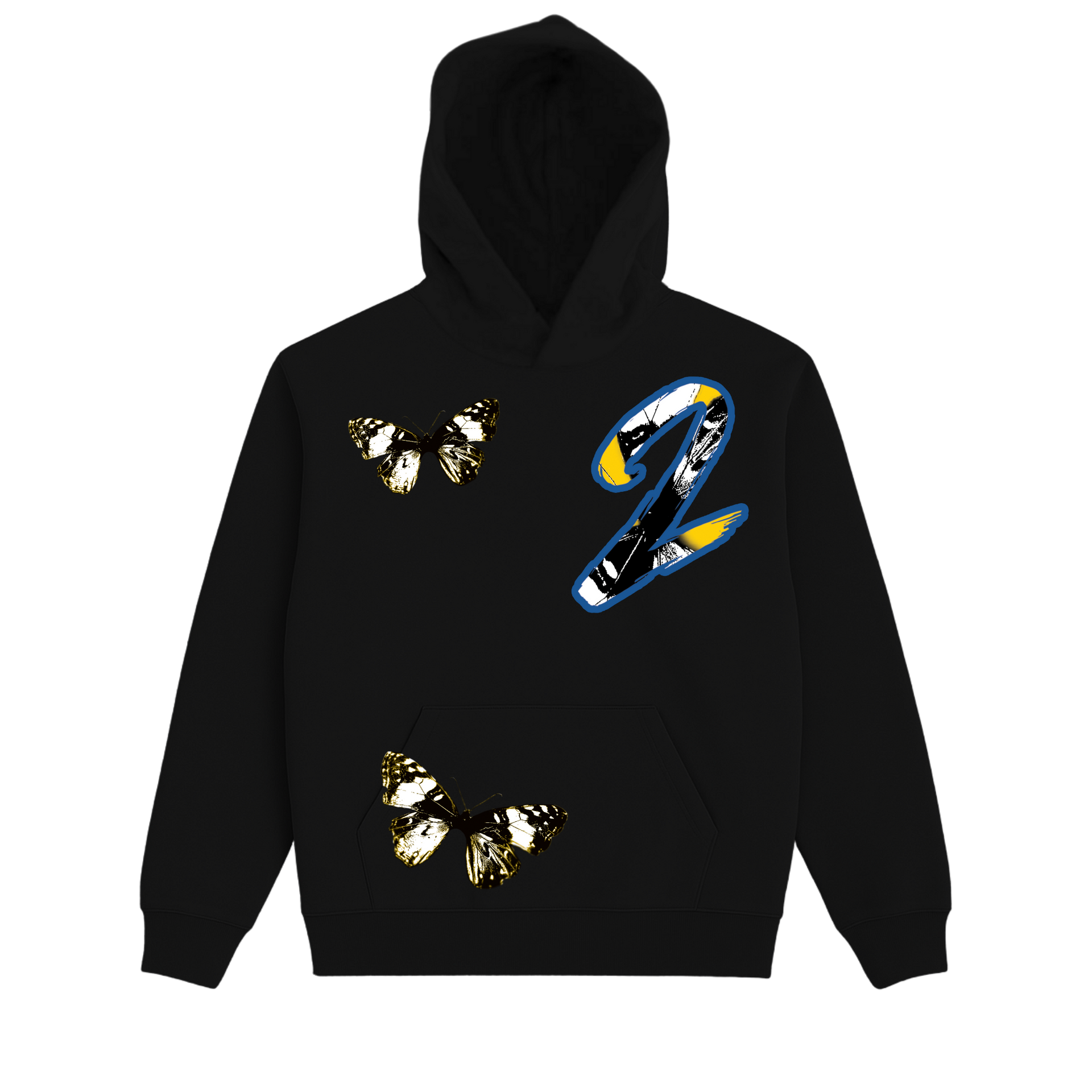 スウェット・トレーナー HANAHAII Butterfly Lettering Sweatshirt (5 COLOR) HANAHAII Butterfly Lettering Sweatshirt (5 COLOR)