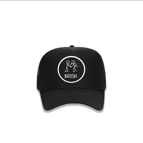 Broski Black Trucker Hat