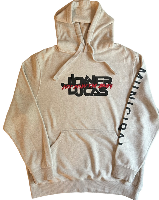 Joyner Lucas x Municipal Cream Hoodie