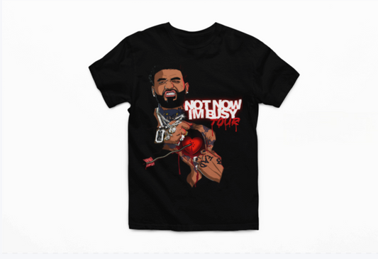Not Now Im Busy Tour Tee